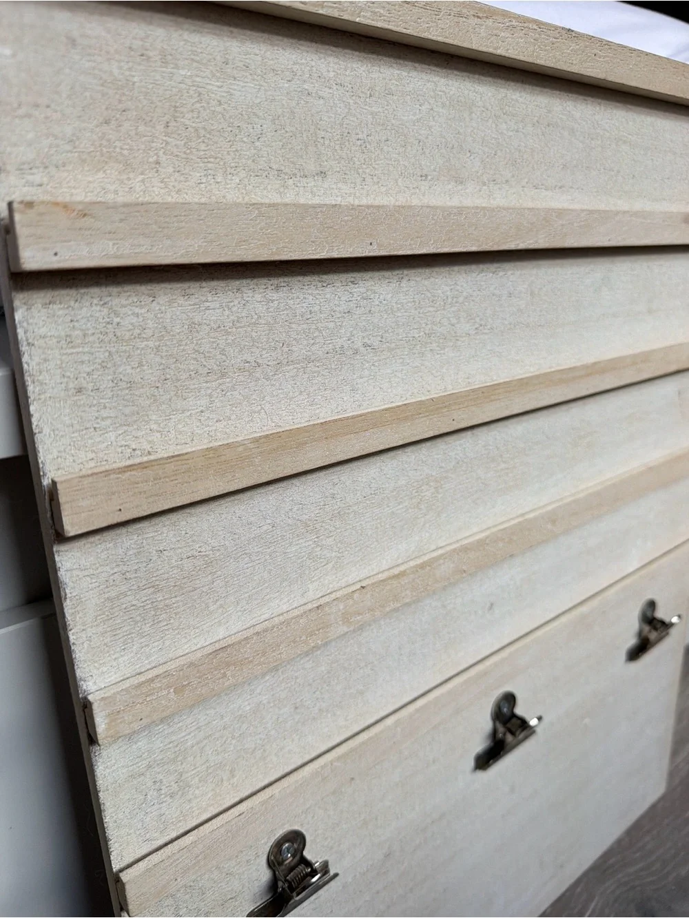 Natural Wood Clip Display Wall Art
